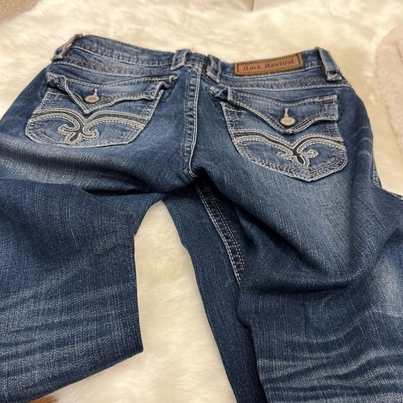 Rock revival Steffen skinny jeans, size 28/30 - Picture 8 of 17